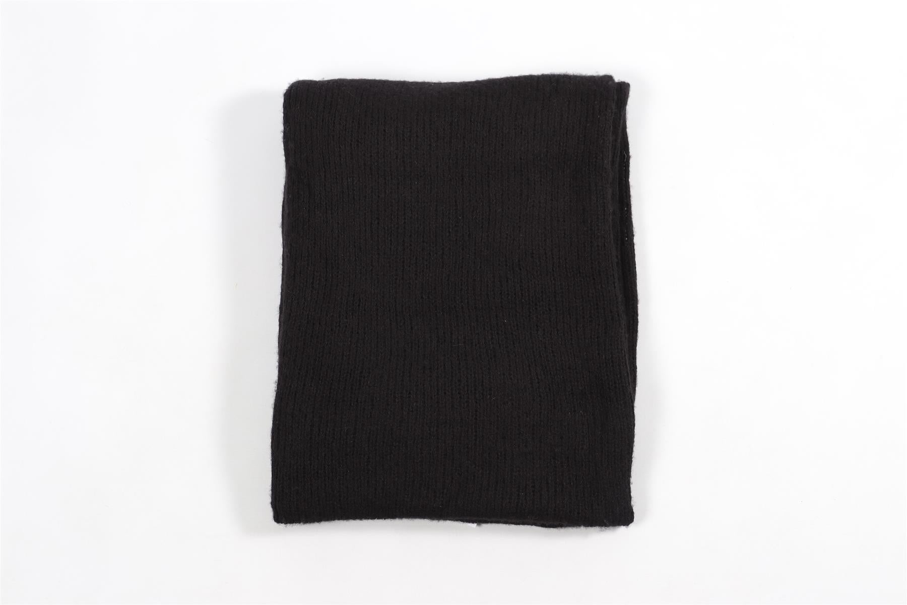 OYUNA BLACK CASHMERE SCARF ONE SIZE