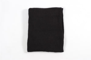 OYUNA BLACK CASHMERE SCARF ONE SIZE