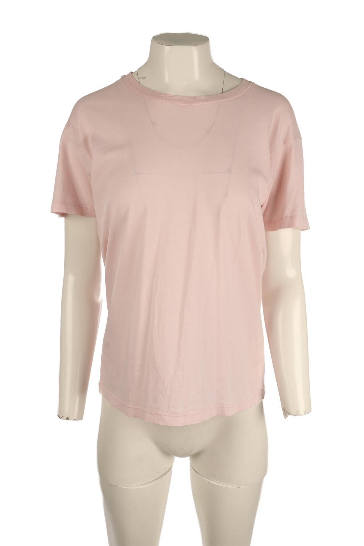 THE ROW PINK COTTON T-SHIRT SMALL