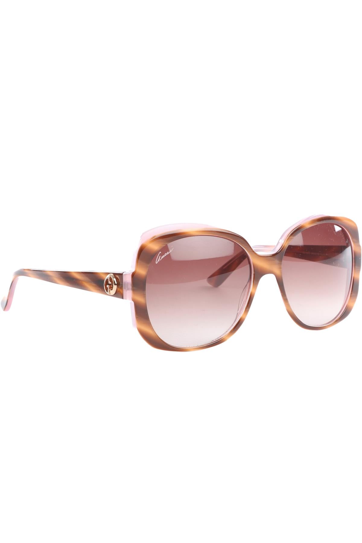 Gucci Brown Square Frame Acetate Sunglasses