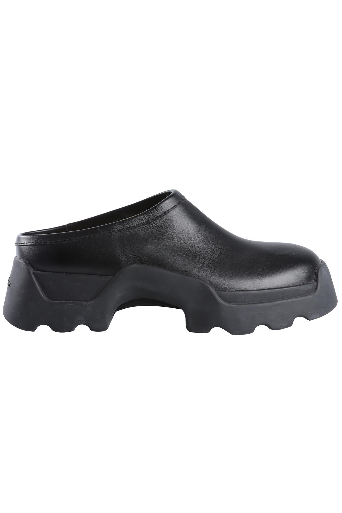 PROENZA SCHOULER BLACK LEATHER MULES EU 40 UK 7 US 10