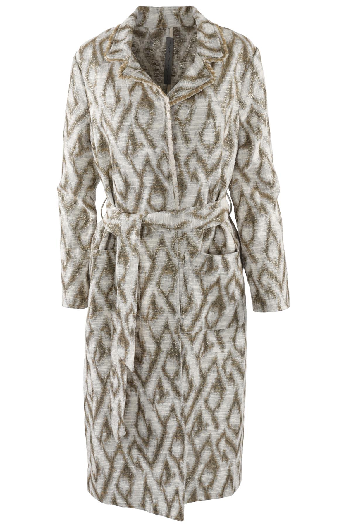 RAQUEL ALLEGRA MULTI COTTON COAT UK 6