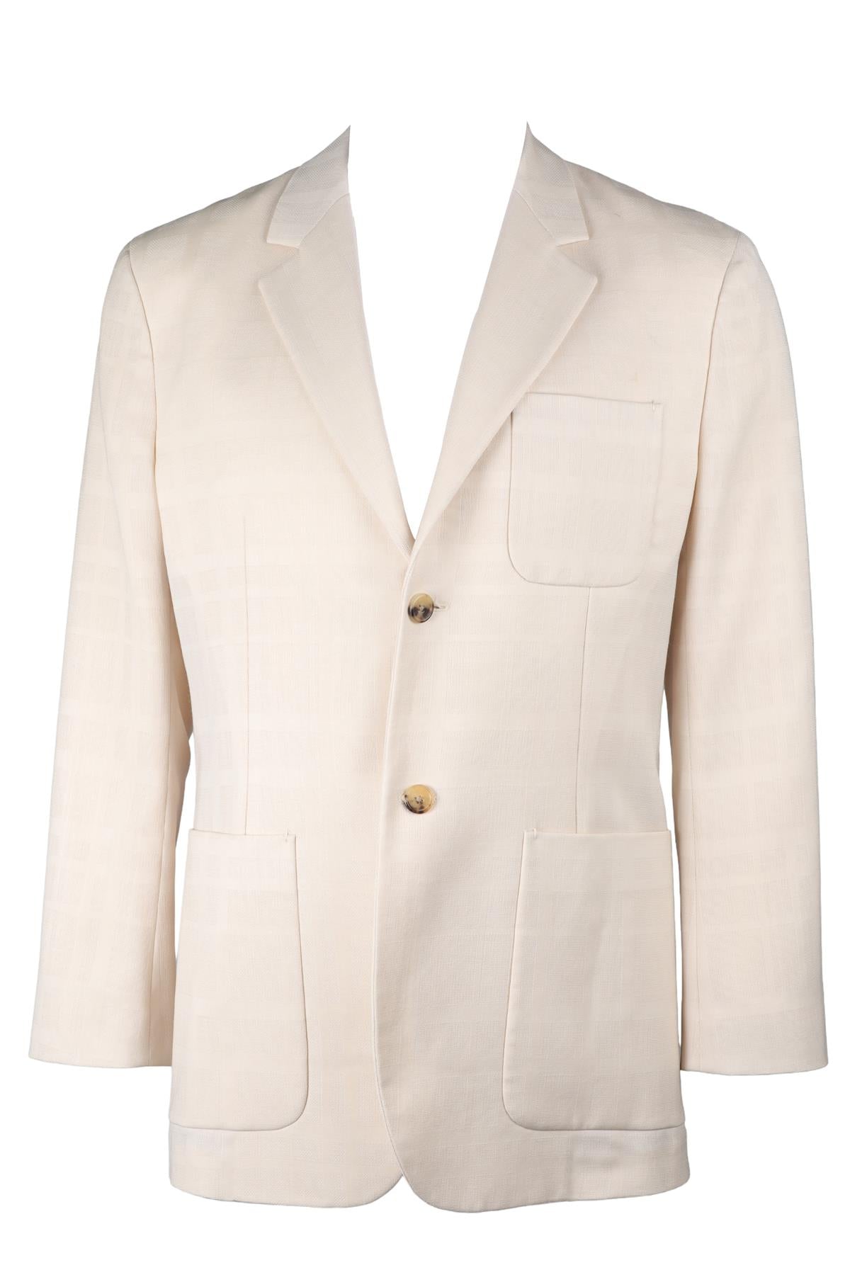 PAUL SMITH CREAM MEN'S WOOL BLAZER UK/US CHEST 38