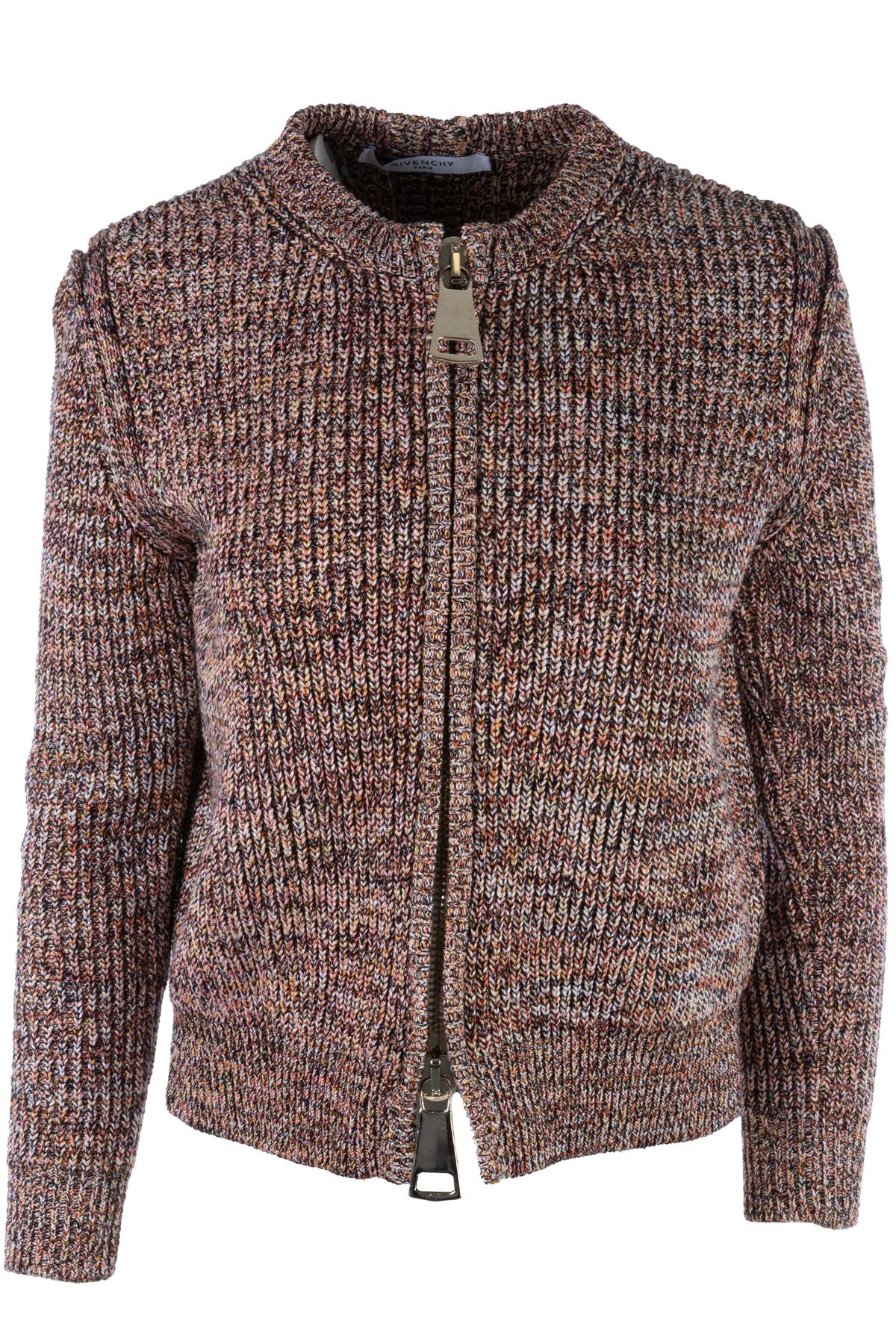 GIVENCHY MULTI WOOL CARDIGAN XSMALL