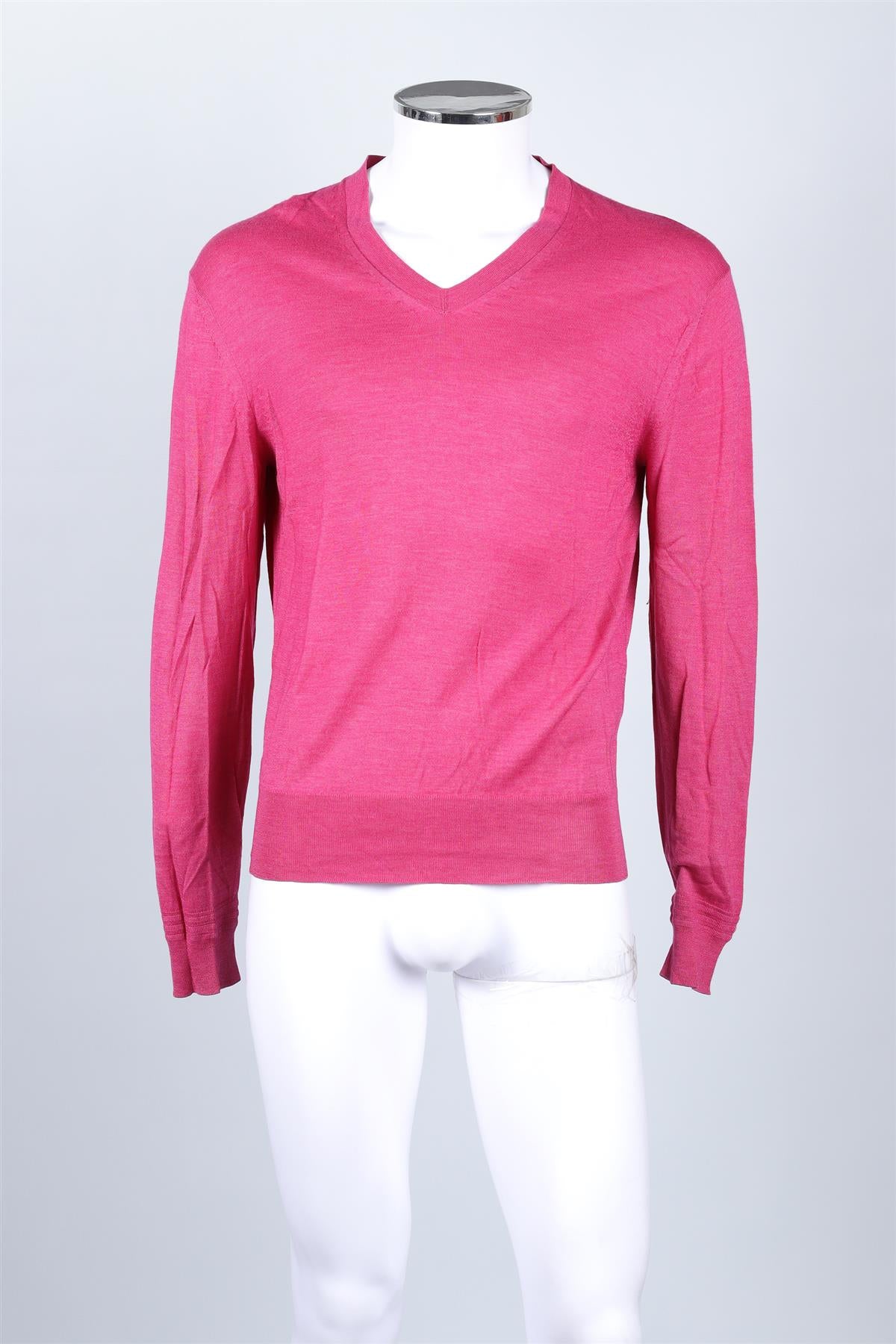 TOM FORD PINK MEN'S CASHMERE SWEATER IT 50 UK/US CHEST 40