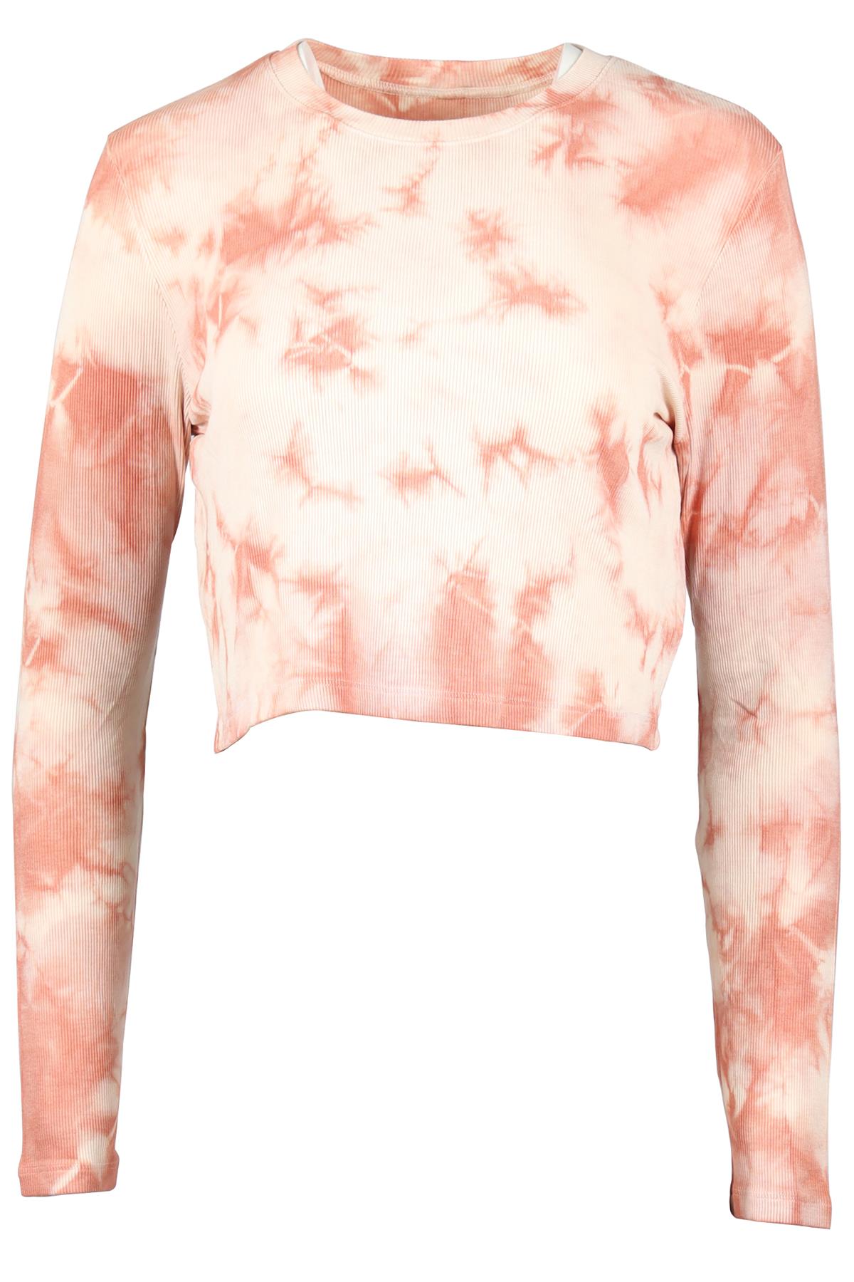 YEAR OF OURS PINK RAYON BLEND TOP MEDIUM