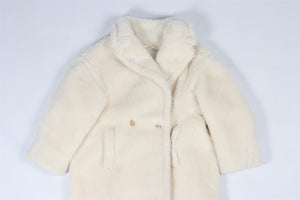 MAX MARA WHITE KIDS GIRLS WOOL COAT LARGE 8-9 YEARS