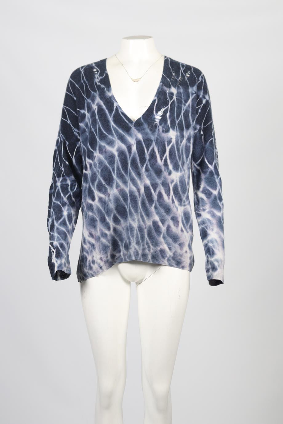 RAQUEL ALLEGRA WOOL AND CASHMERE BLEND SWEATER UK 6