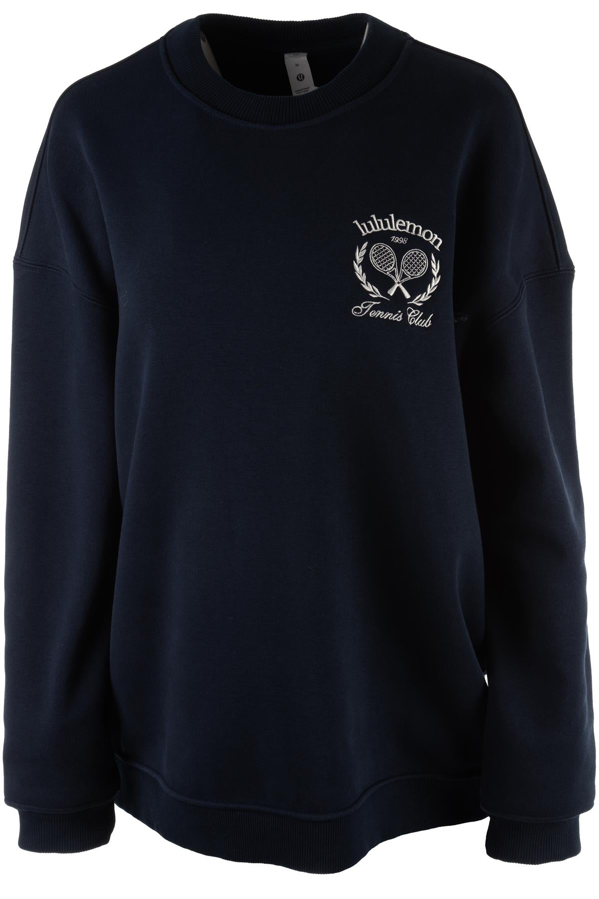 LULULEMON NAVY COTTON SWEATSHIRT MEDIUM
