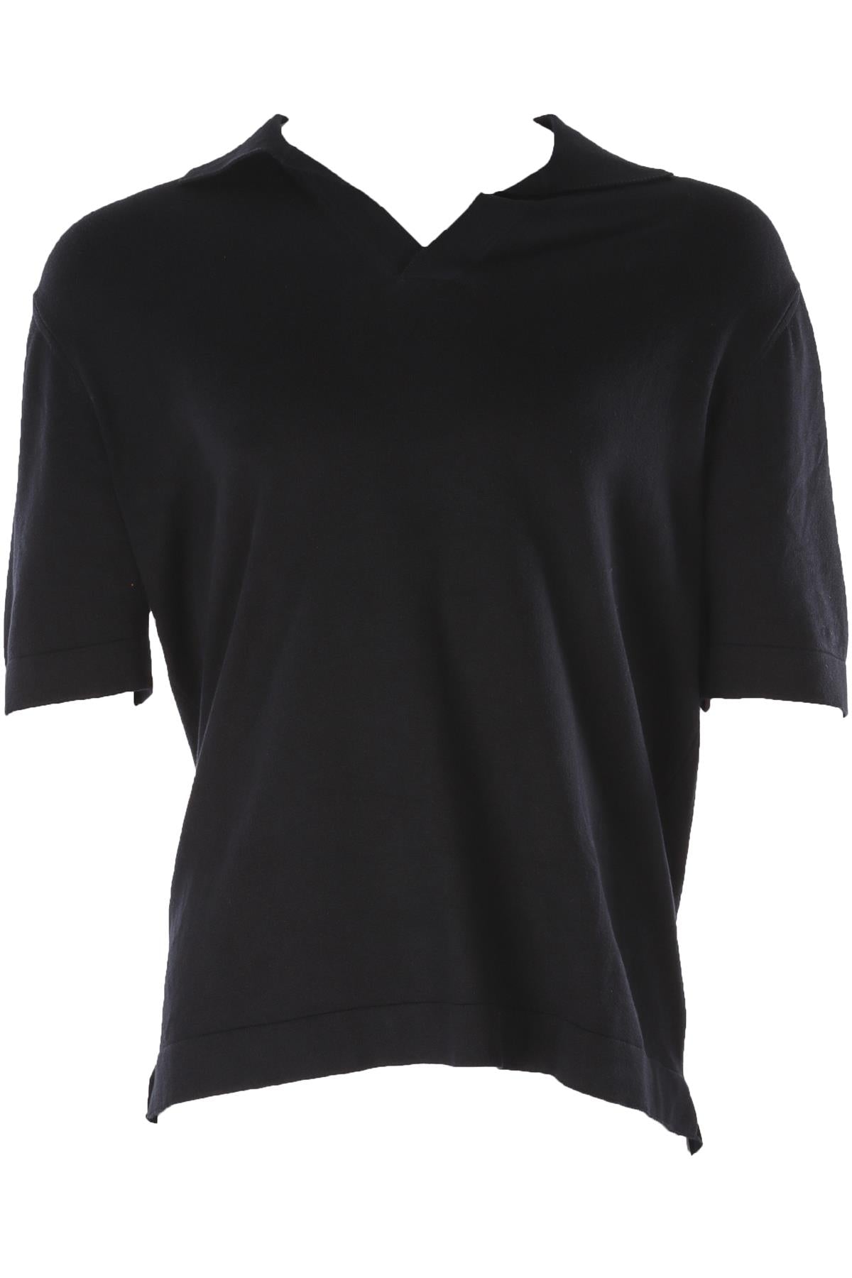 THOM SWEENEY NAVY MEN'S COTTON POLO SHIRT XLARGE