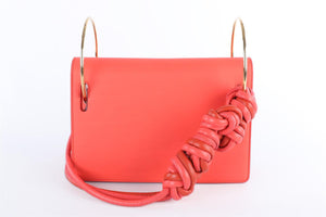 ROKSANDA ORANGE DIA LEATHER SHOULDER BAG