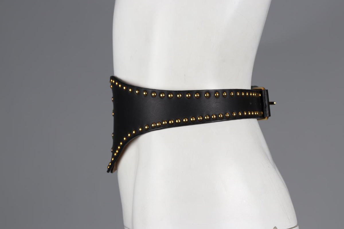EMILIO PUCCI LEATHER WAIST BELT SMALL