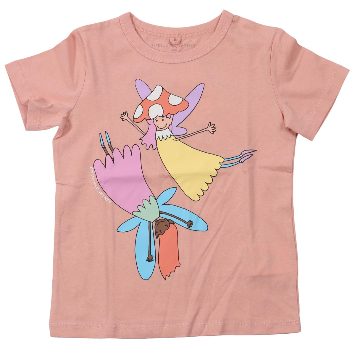 STELLA MCCARTNEY PEACH KIDS GIRLS T-SHIRT 5 YEARS