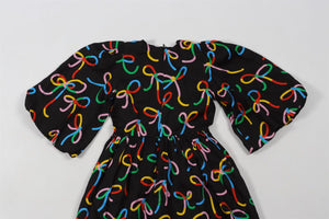 STELLA MCCARTNEY BLACK KIDS GIRLS DRESS 6 YEARS