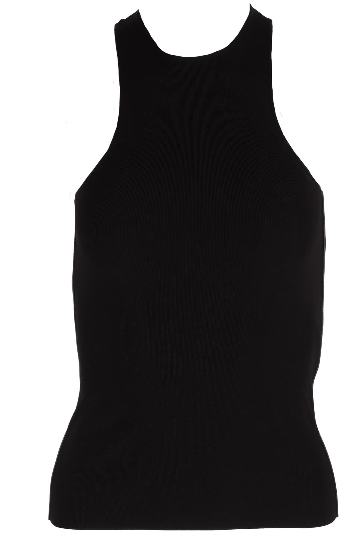 TOM FORD BLACK KNIT TOP XXSMALL