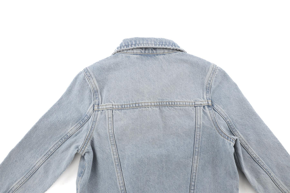 LOVESHACKFANCY BLUE KIDS GIRLS JACKET 5-6 YEARS