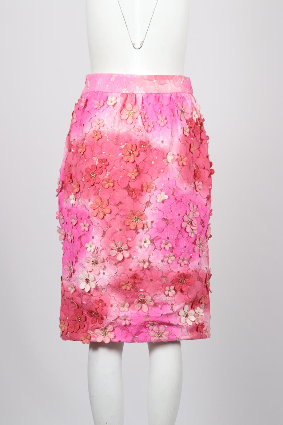 MATTHEW WILLIAMSON CANVAS MIDI SKIRT UK 8