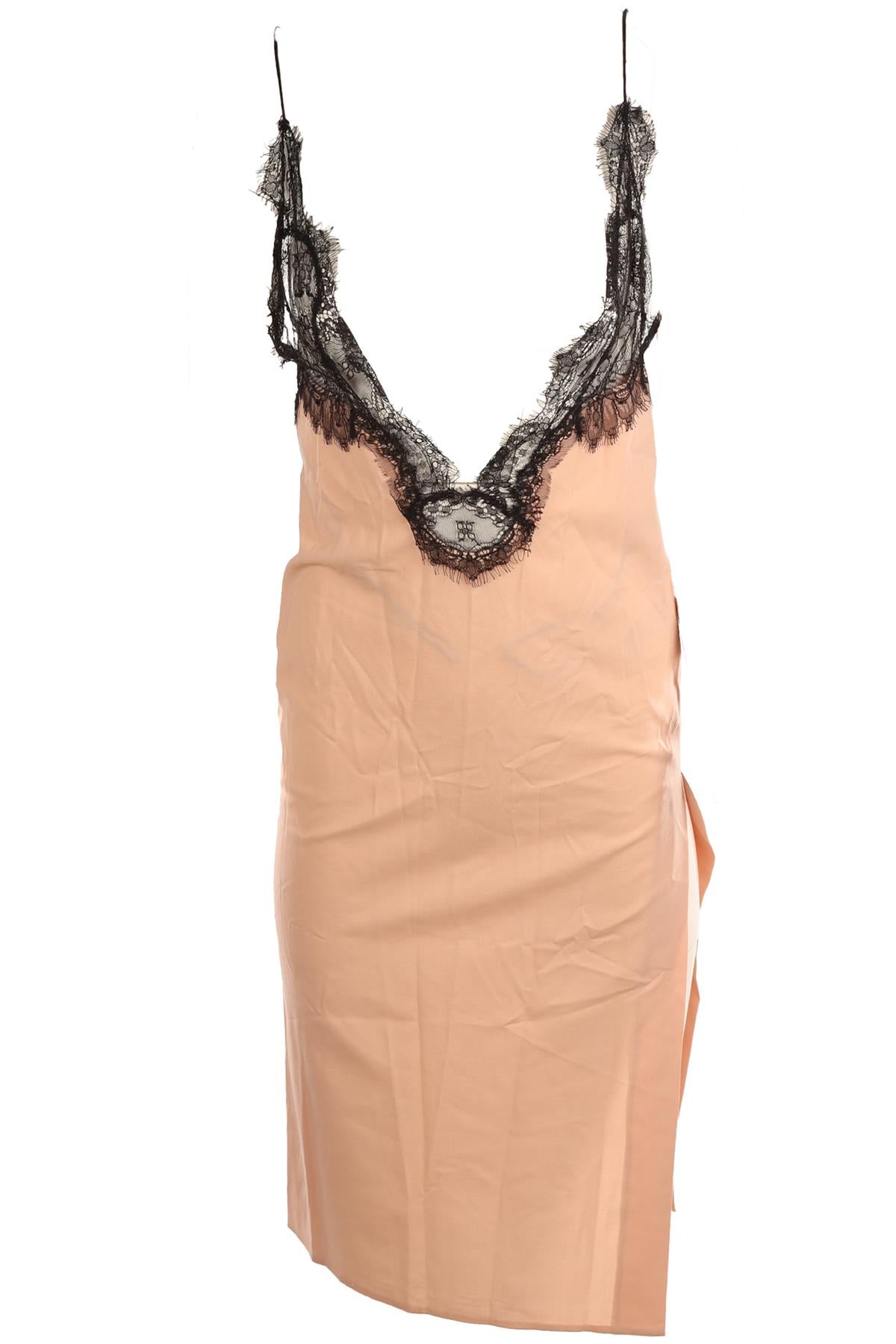 GUCCI PINK WOVEN MIDI DRESS UK 10