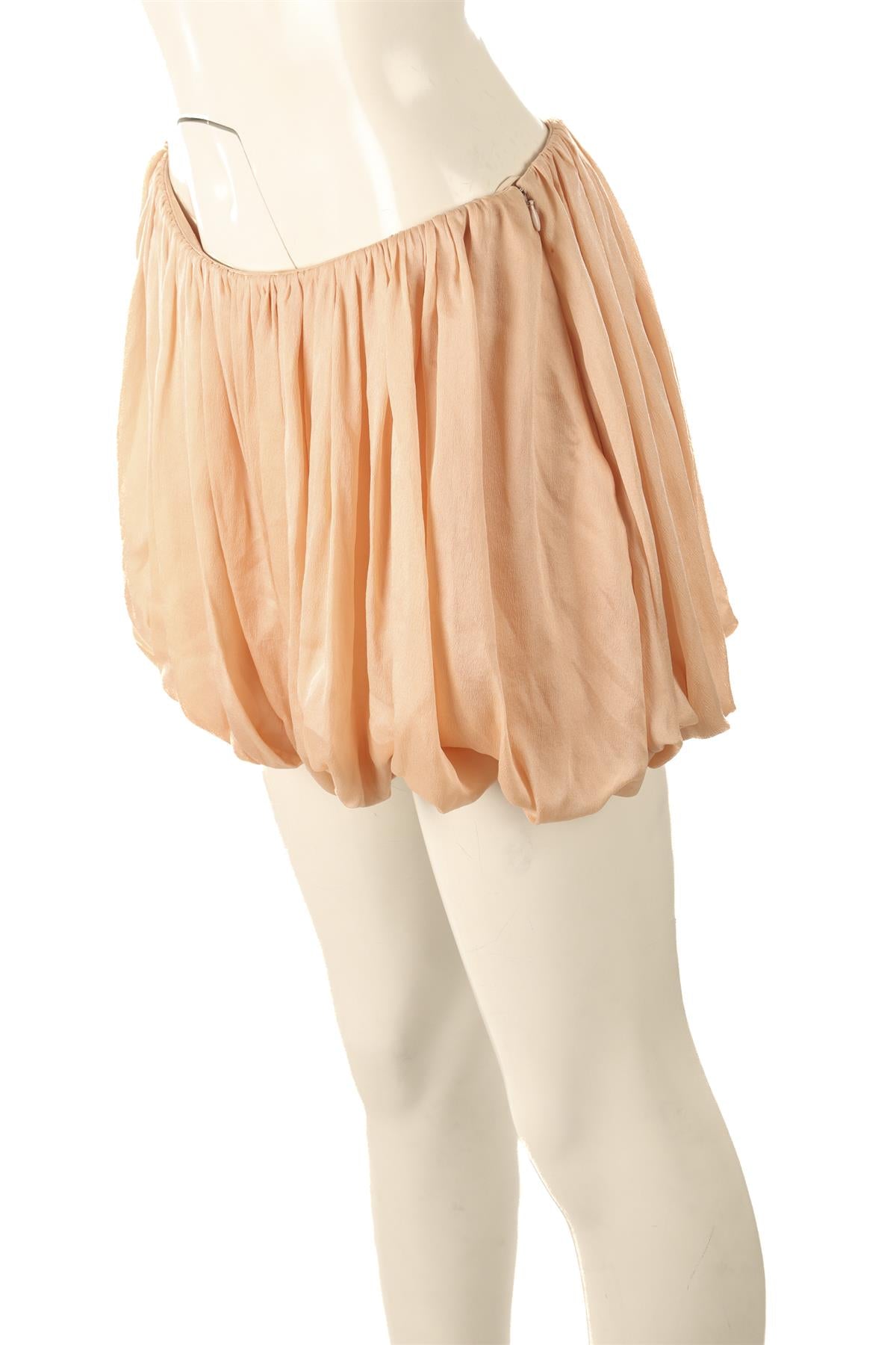 CHLOÉ PINK SILK SHORTS FR 38 UK 10
