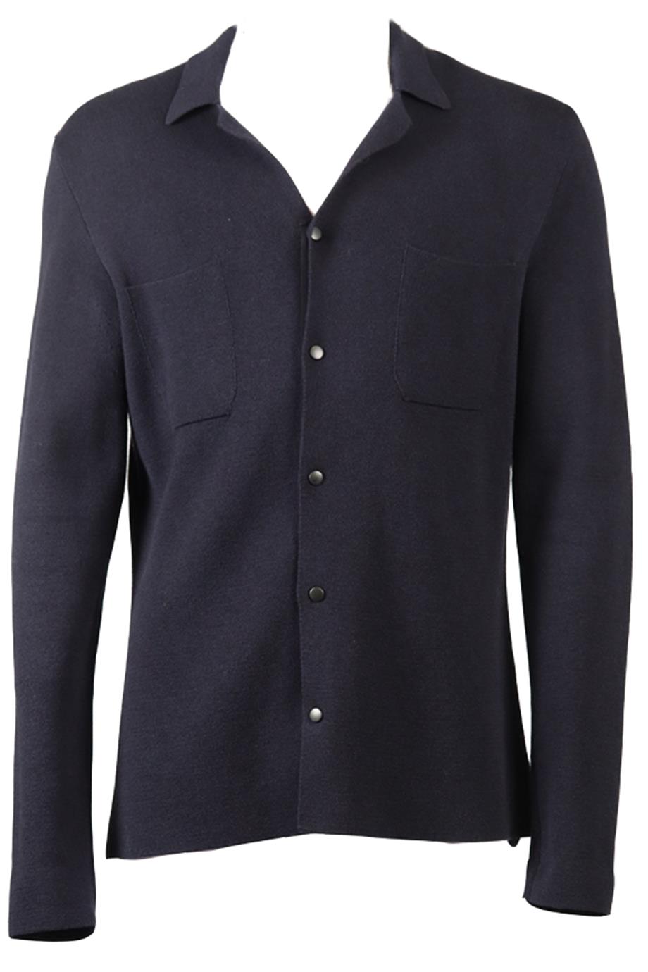 LANVIN MEN'S WOOL BLEND CARDIGAN MEDIUM
