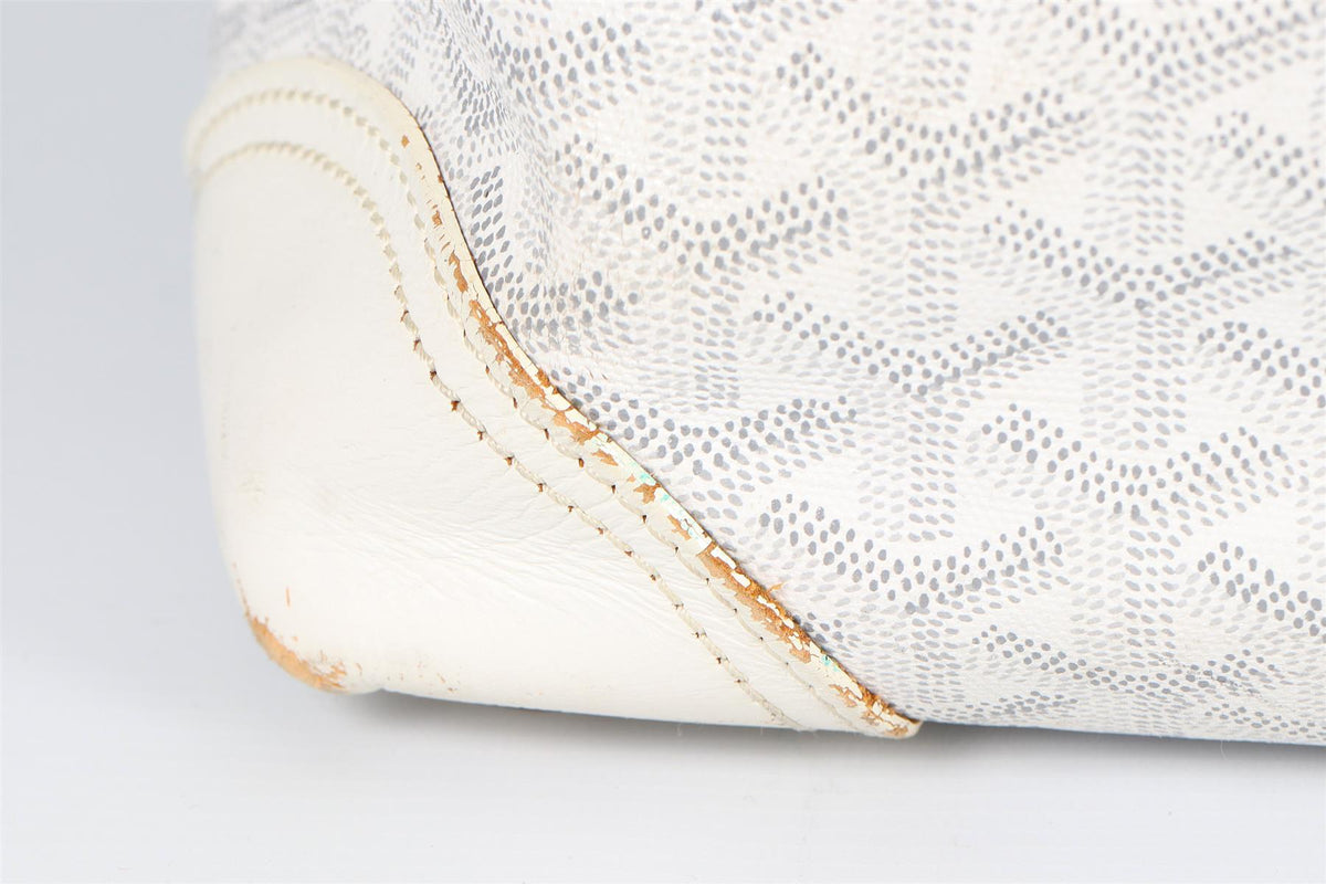 GOYARD + BOYARDE BOEING 55 GOYARDINE COATED CANVAS TOTE BAG