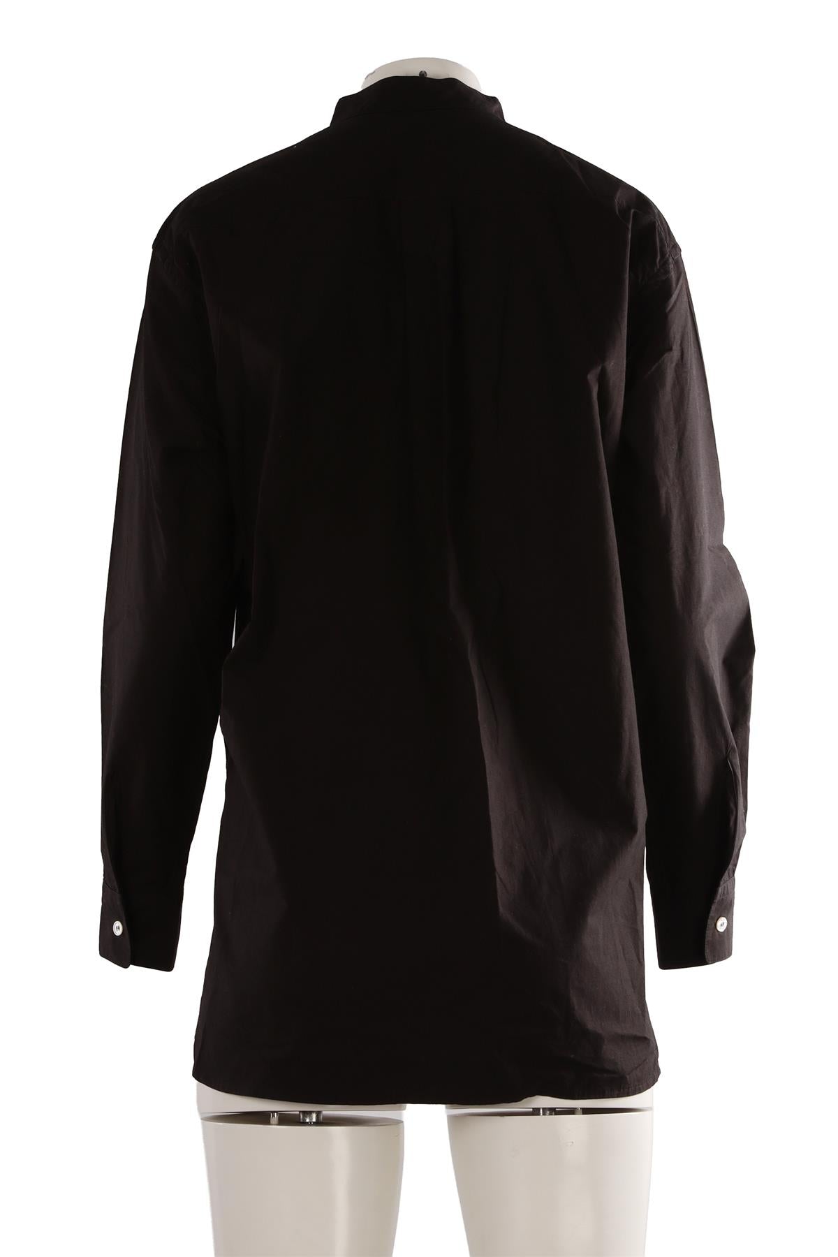 BLACK COTTON SHIRT