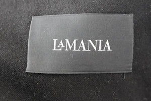 LA MANIA WOOL TAPERED LEG PANTS FR 38 UK 10