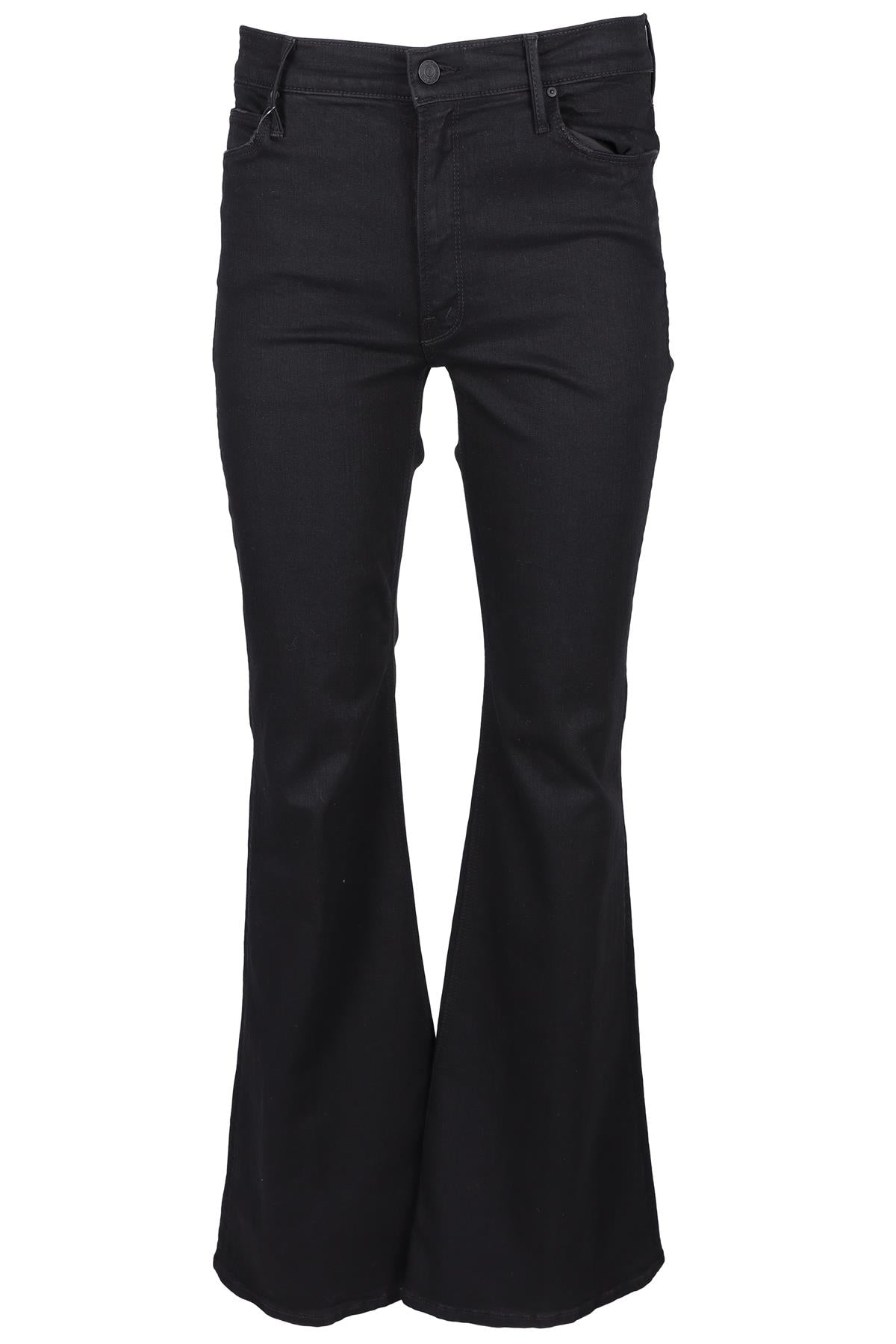 EILEEN FISHER BLACK WOVEN WIDE LEG PANTS MEDIUM