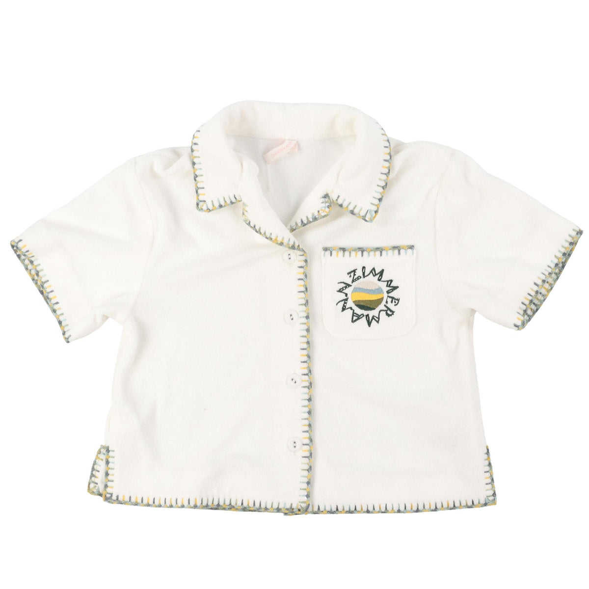 ZIMMERMANN WHITE KIDS GIRLS TOP 6 YEARS