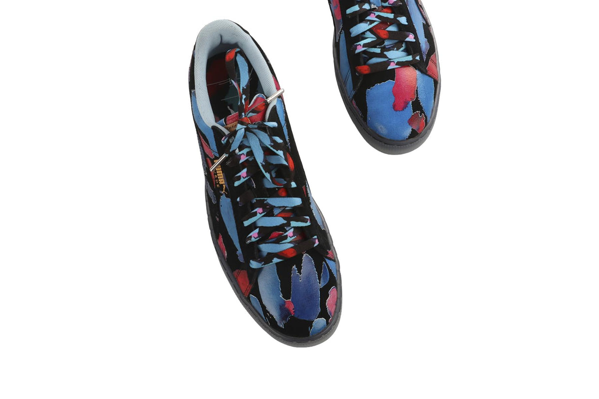 PUMA + BRADLEY THEODORE MULTI MENS CLASSIC 50TH ANNIVERSARY SUEDE SNEAKERS EU 42 UK 8 US 9