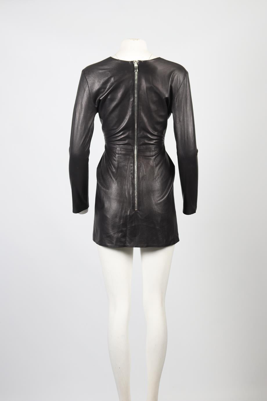 SABLYN LEATHER MINI DRESS SMALL
