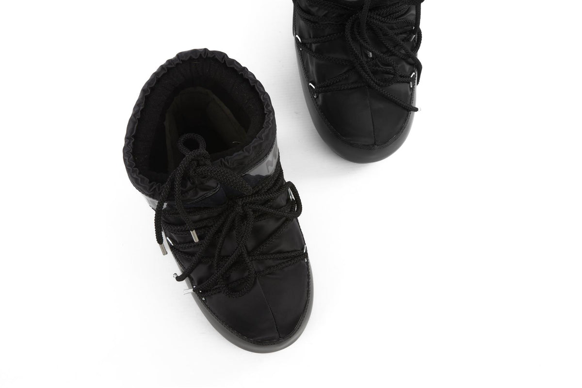 MOON BOOT BLACK KIDS GIRLS BOOTS EU 36-38 UK 3.5-5 US 4.5-6