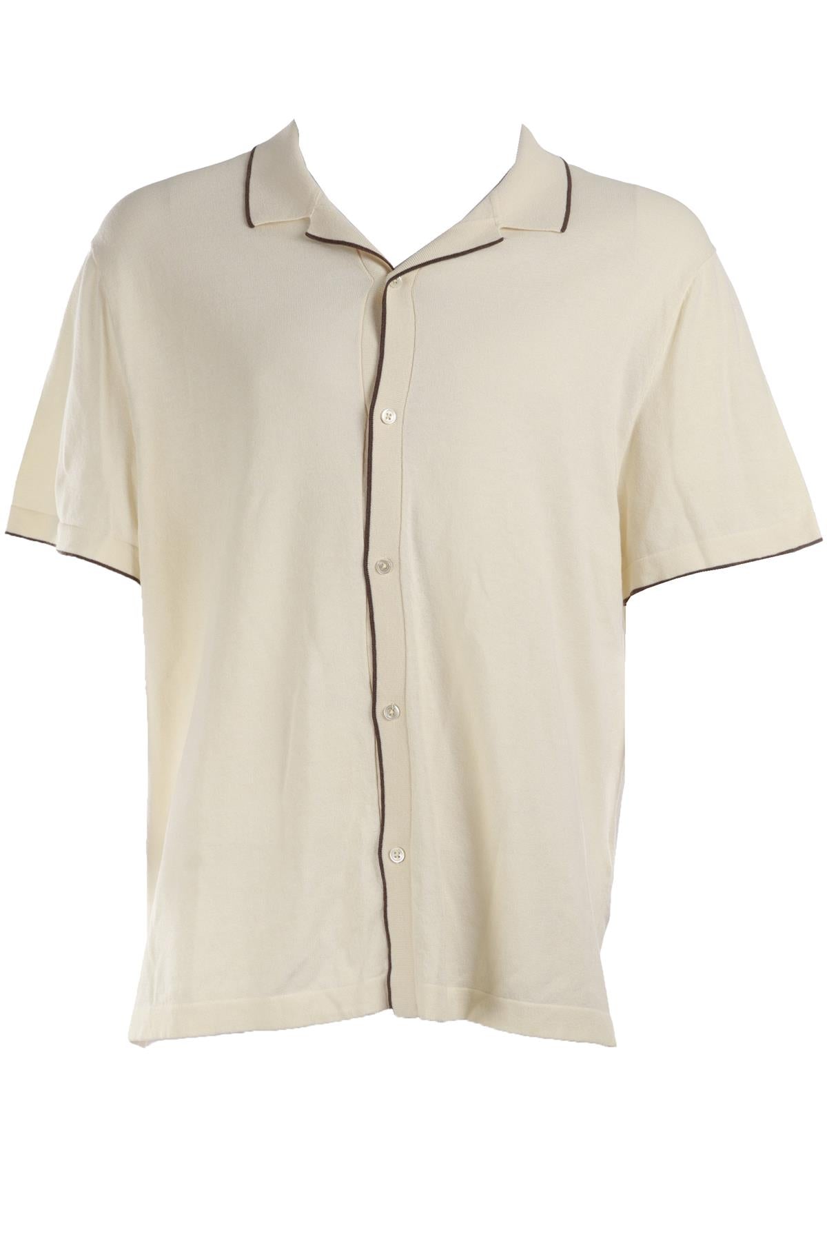 JAMES PERSE CREAM COTTON TOP LARGE