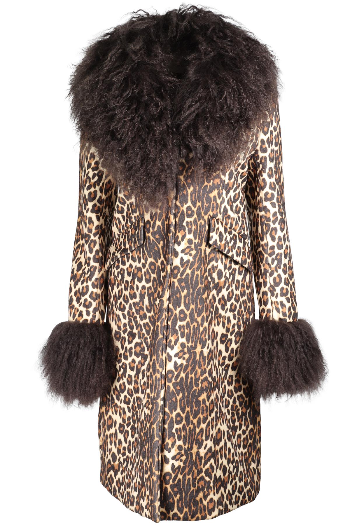 CHARLOTTE SIMONE BROWN COAT SMALL