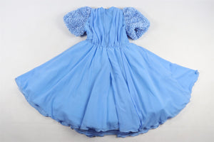 MARCHESA COUTURE BLUE KIDS GIRLS DRESS 12 YEARS