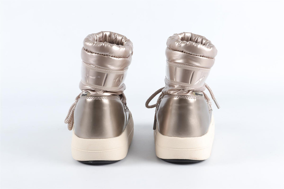 MOON BOOTS GIRLS METALLIC BOOTS EU 30 UK 11.5 US 12.5