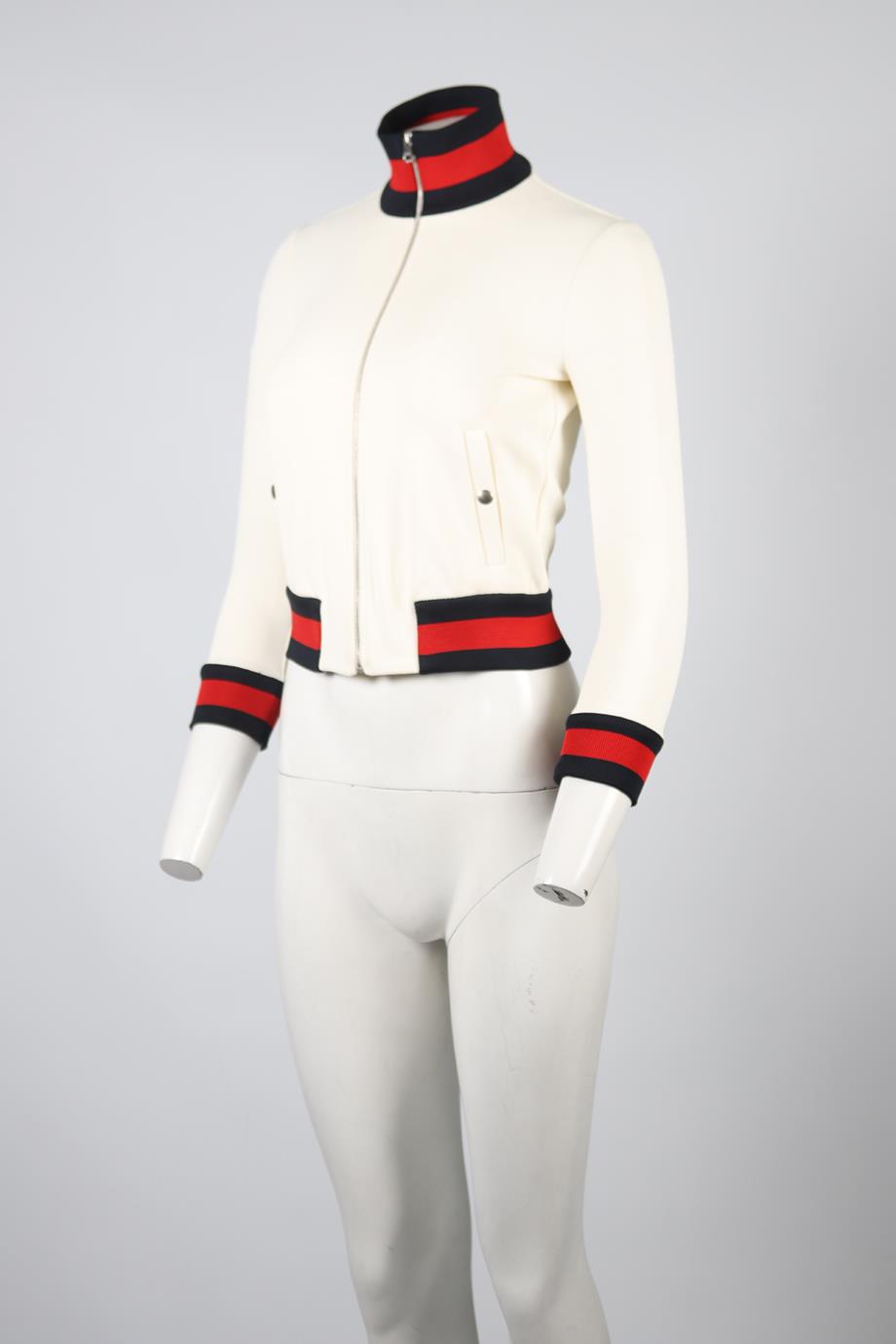 GUCCI TWILL BOMBER JACKET XXSMALL