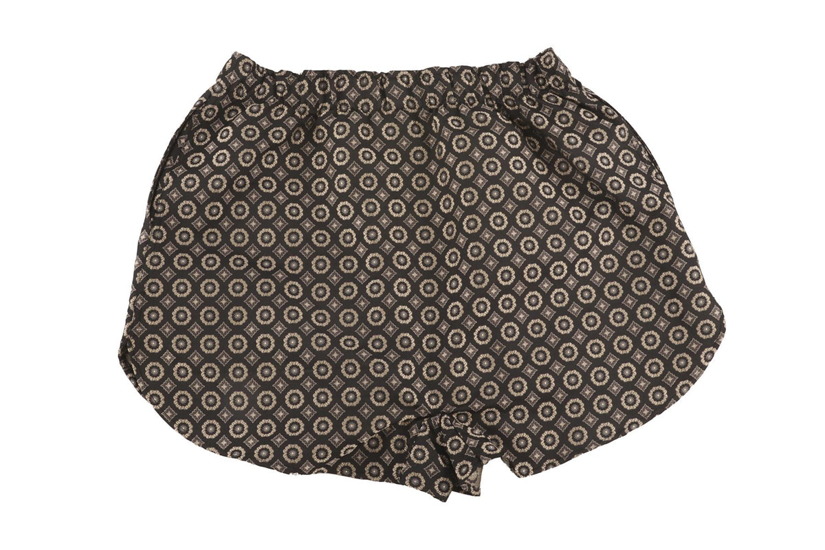 ETRO GREY JACQUARD SHORTS IT 38 UK 6