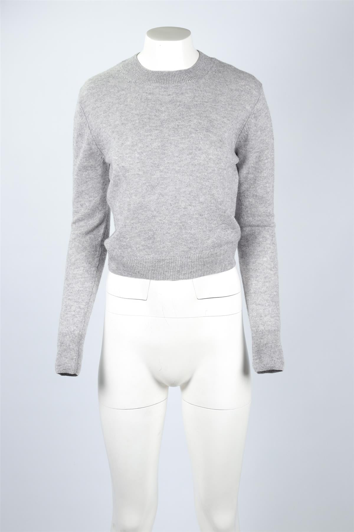 ETERNE GREY CASHMERE SWEATER MEDIUM/ LARGE