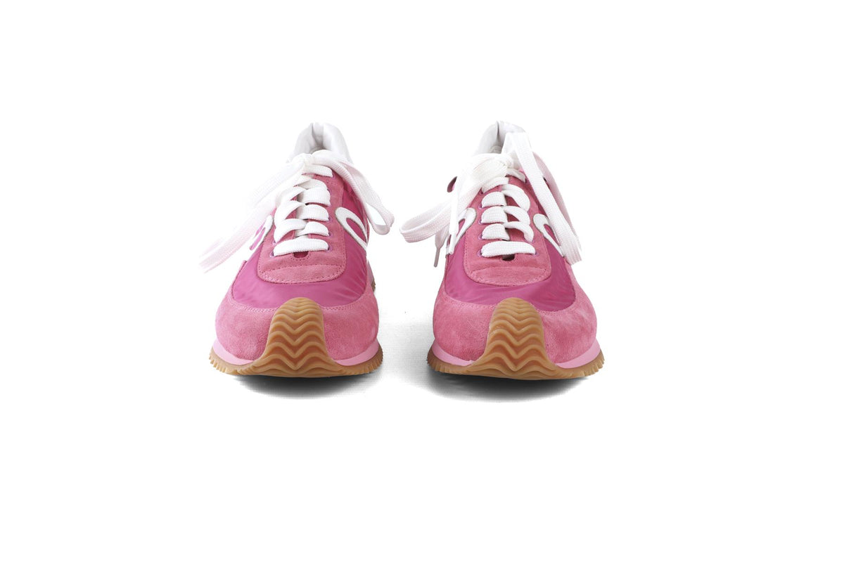 LOEWE PINK FLOW RUNNER SUEDE SNEAKERS EU 39 UK 6 US 9