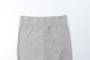 ETERNE GREY COTTON LEGGINGS XSMALL