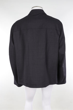 CANALI NAVY MEN'S WOOL JACKET IT 60 UK/US 50