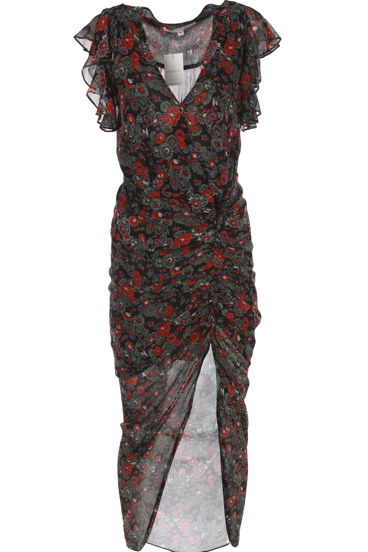 VERONICA BEARD MULTI SILK MIDI DRESS US 4 UK 8