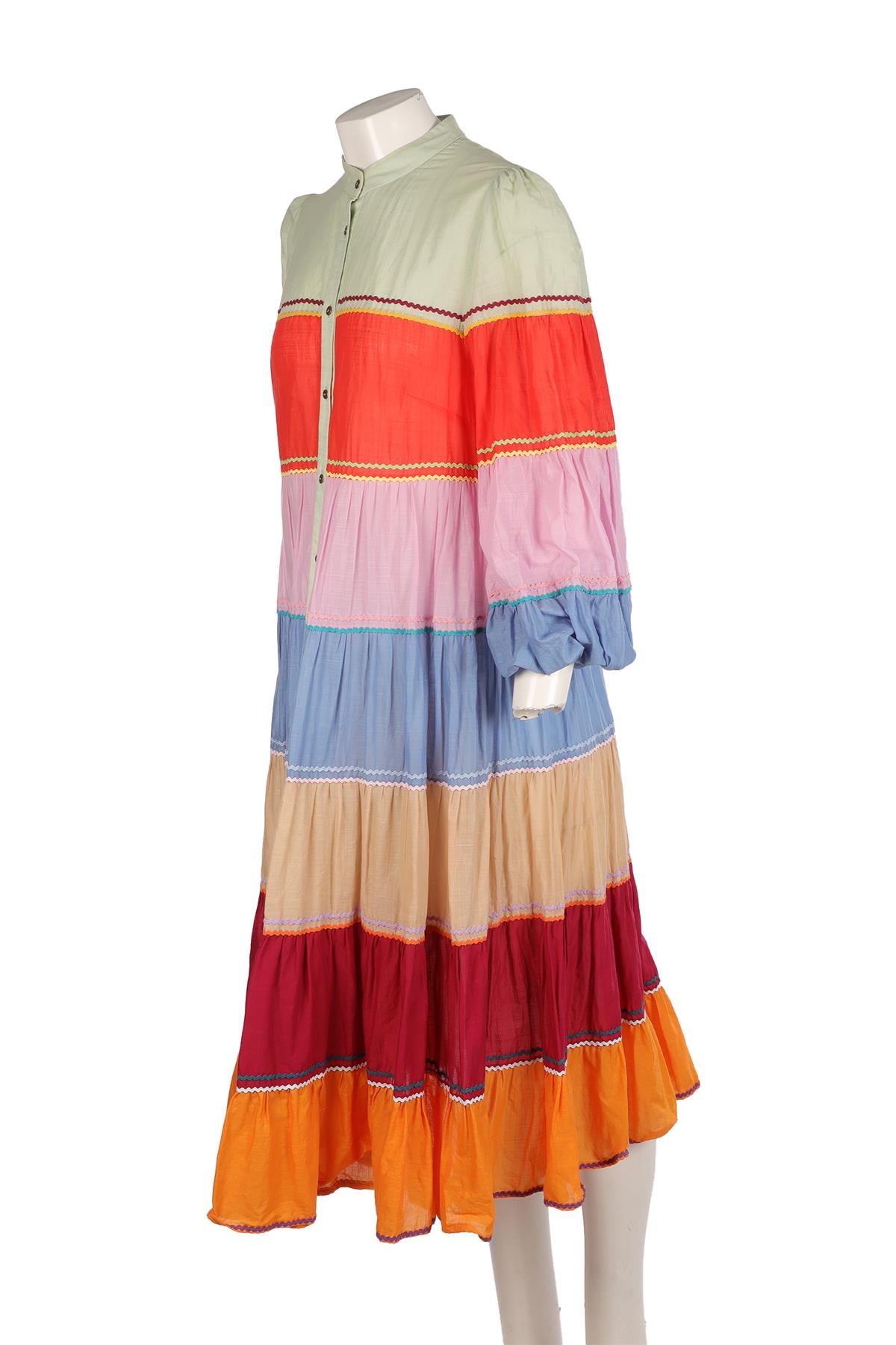 ZIMMERMANN MULTI COTTON MAXI DRESS 3