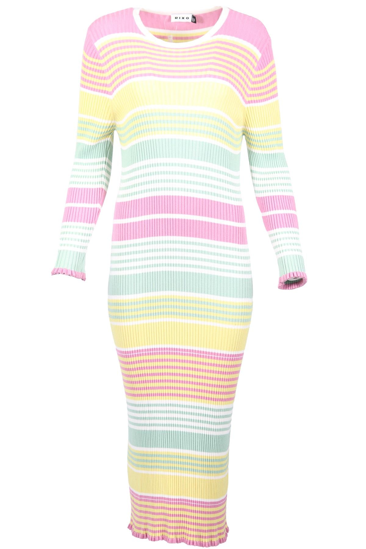 RIXO KNIT MAXI DRESS UK 14