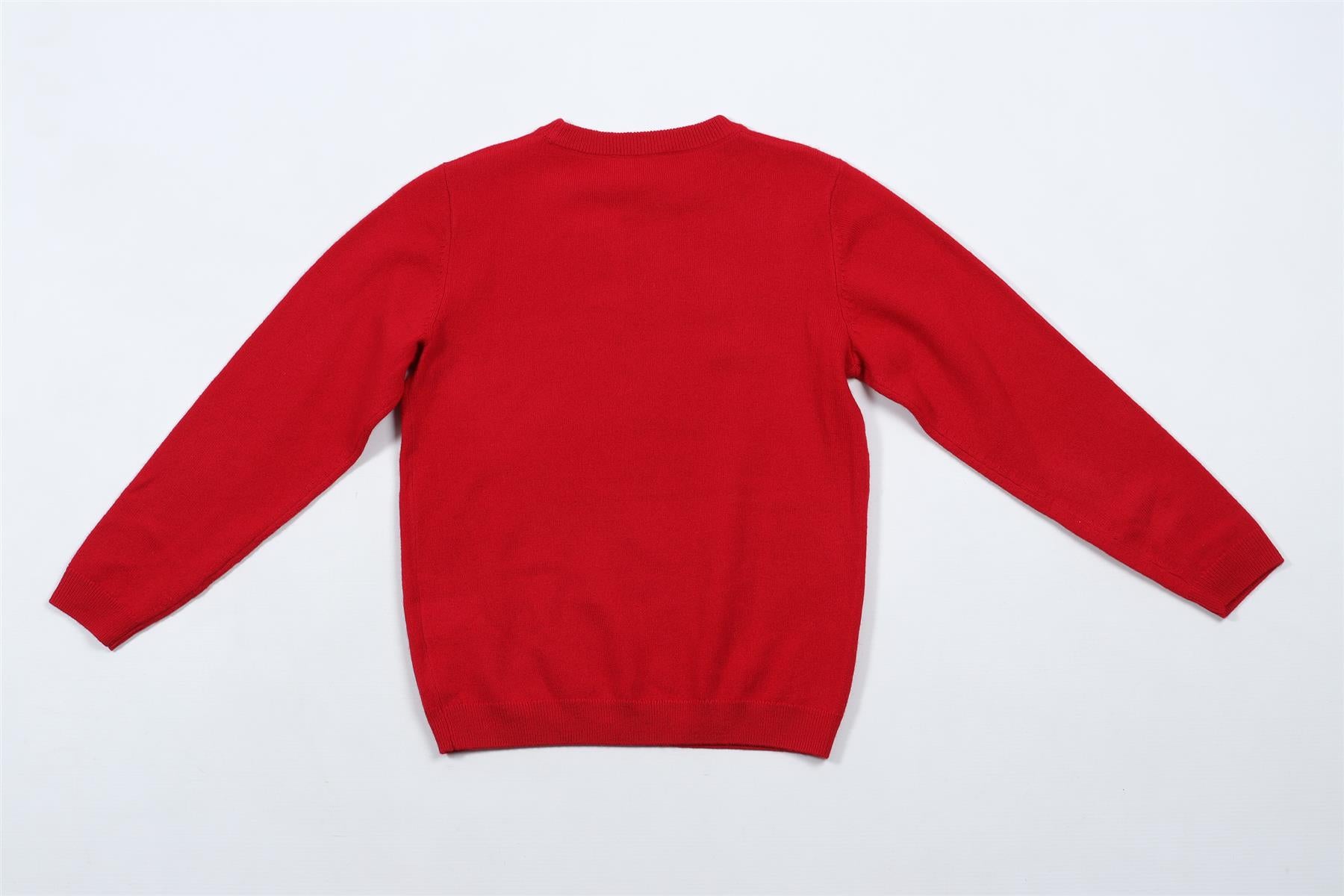 BONPOINT RED KIDS GIRLS SWEATER 10 YEARS