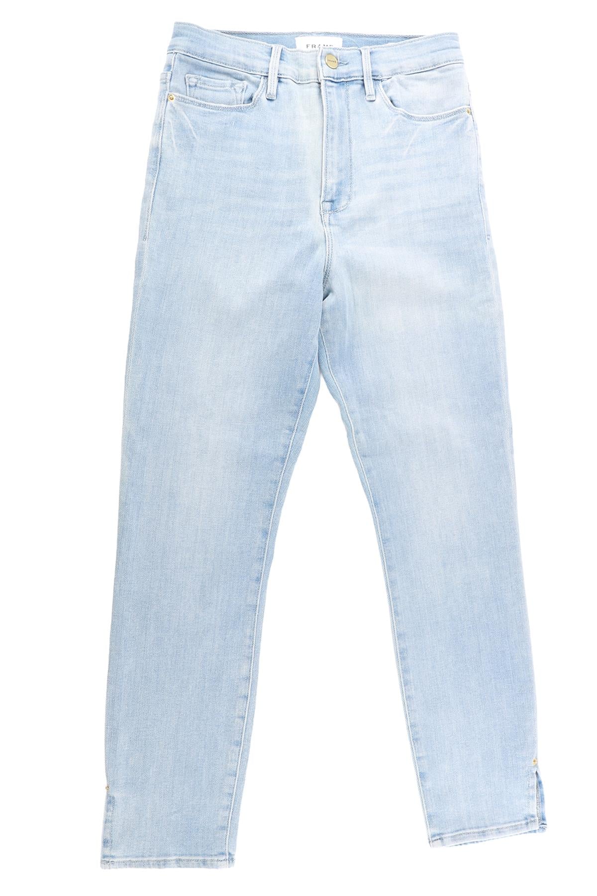 FRAME BLUE COTTON JEANS W29 UK 10-12