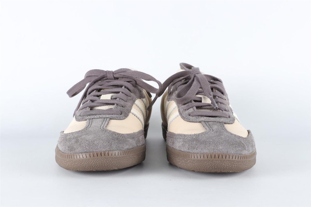 ADIDAS CREAM SAMBA CRYSTAL SAND CHARCOAL SNEAKERS EU 38 2/3 UK 5.5 US 7