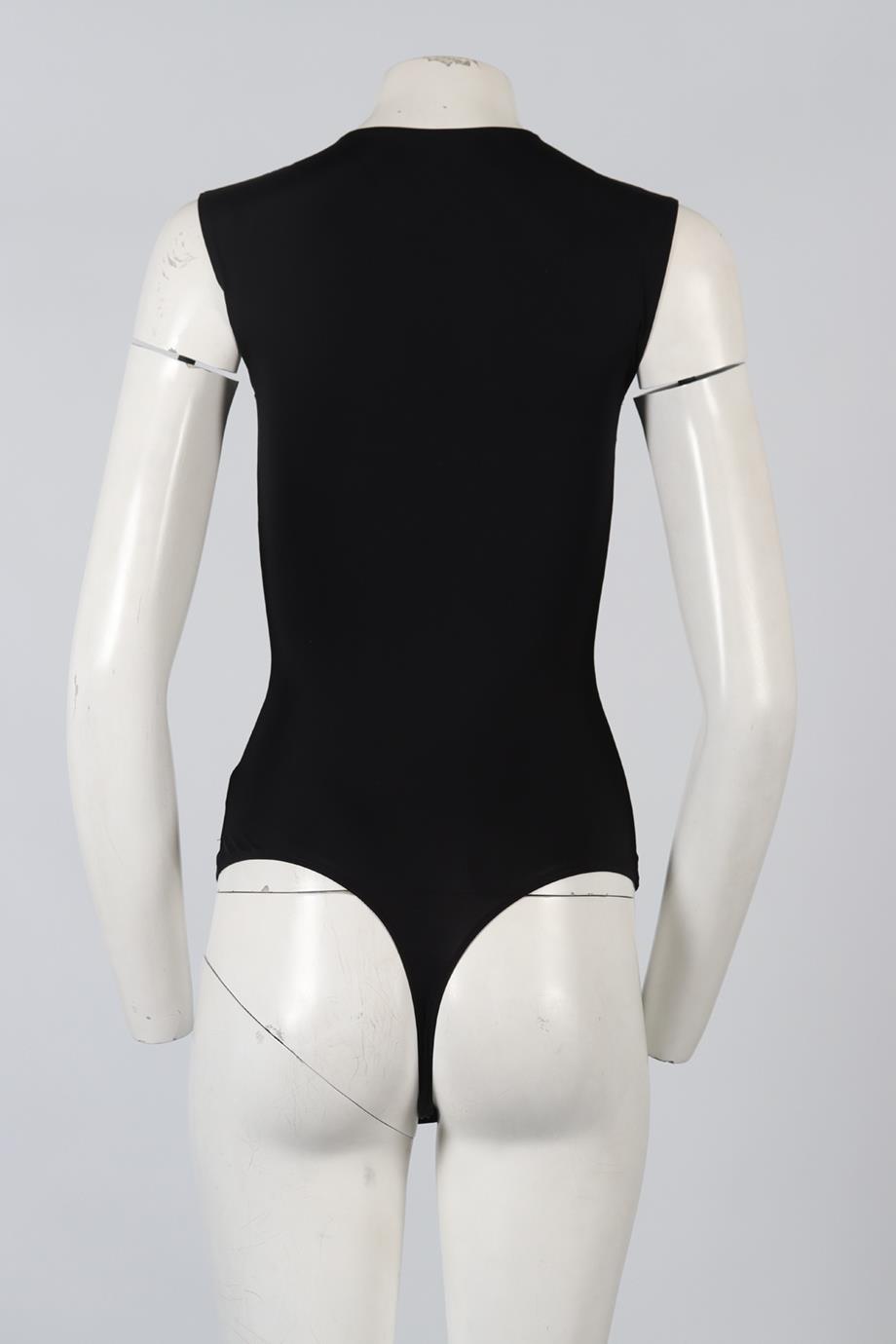 ALIX NYC JERSEY THONG BODYSUIT SMALL