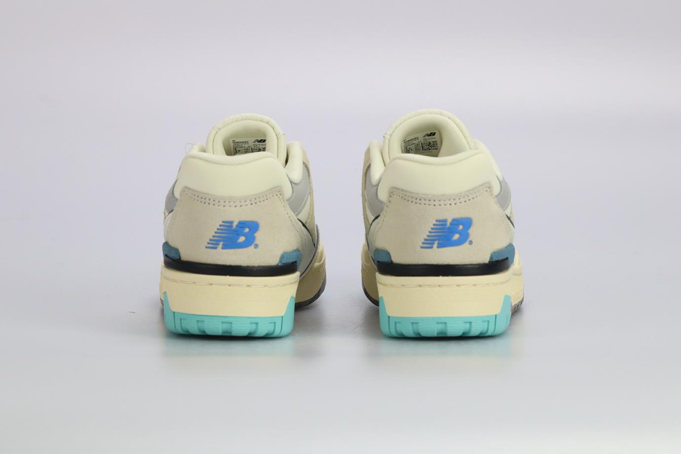 NEW BALANCE 550 SURF SUEDE AND LEATHER SNEAKERS EU 38.5 UK 5.5 US 6